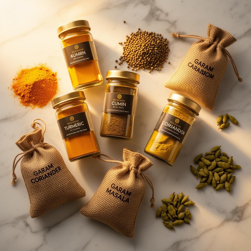 Premium spice collection